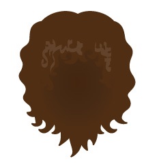 Image showing avatar hair with options: curly, shoulder, blow_out